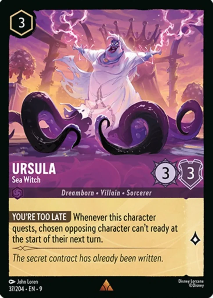 Disney Lorcana Fabled Card 037/204