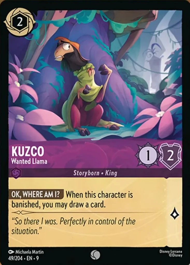 Disney Lorcana Fabled Card 049/204