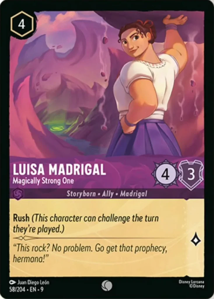 Disney Lorcana Fabled Card 058/204
