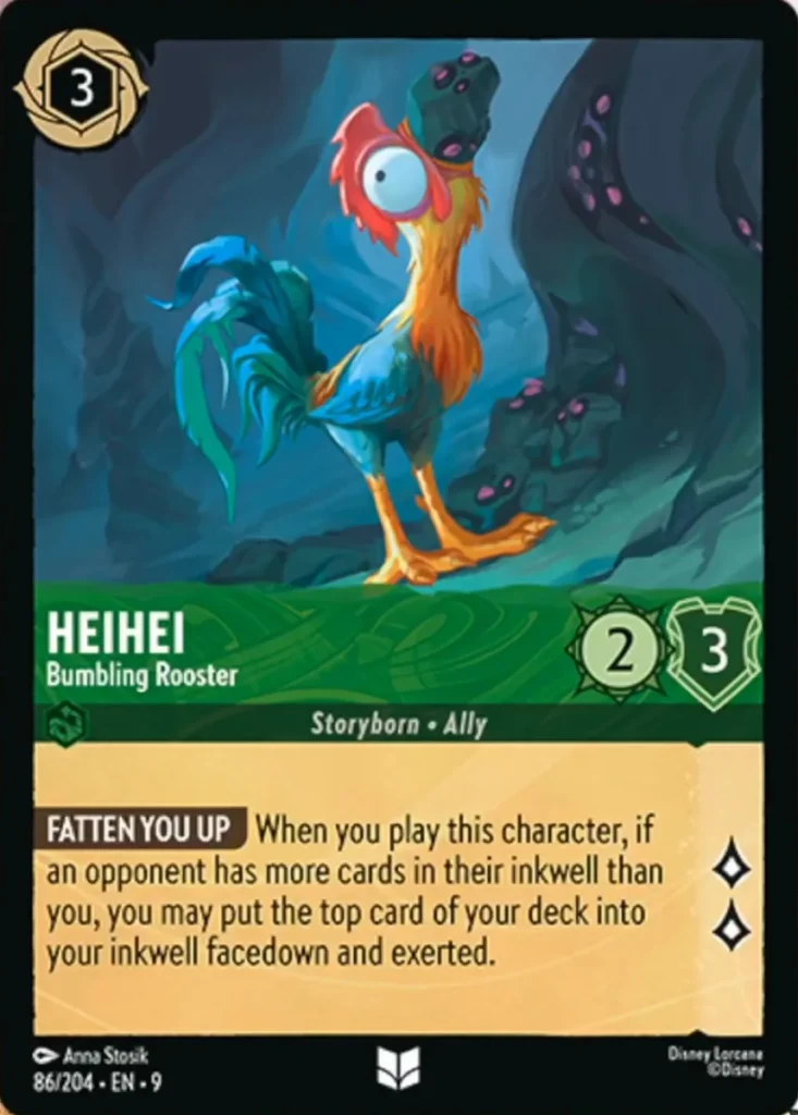 Disney Lorcana Fabled Card 086/204