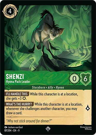 Disney Lorcana Fabled Card 087/204