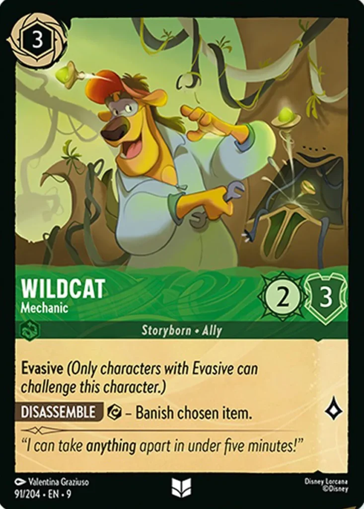 Disney Lorcana Fabled Card 091/204