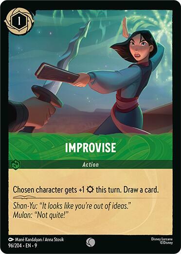 Disney Lorcana Fabled Card 096/204