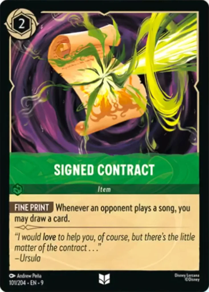 Disney Lorcana Fabled Card 101/204