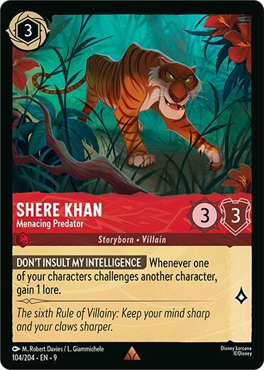 Disney Lorcana Fabled Card 104/204