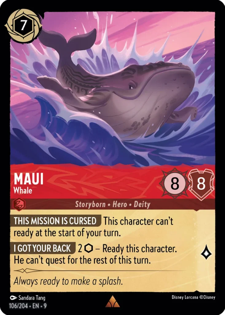 Disney Lorcana Fabled Card 106/204