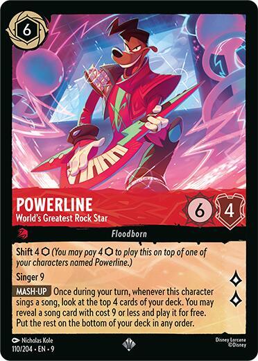 Disney Lorcana Fabled Card 110/204