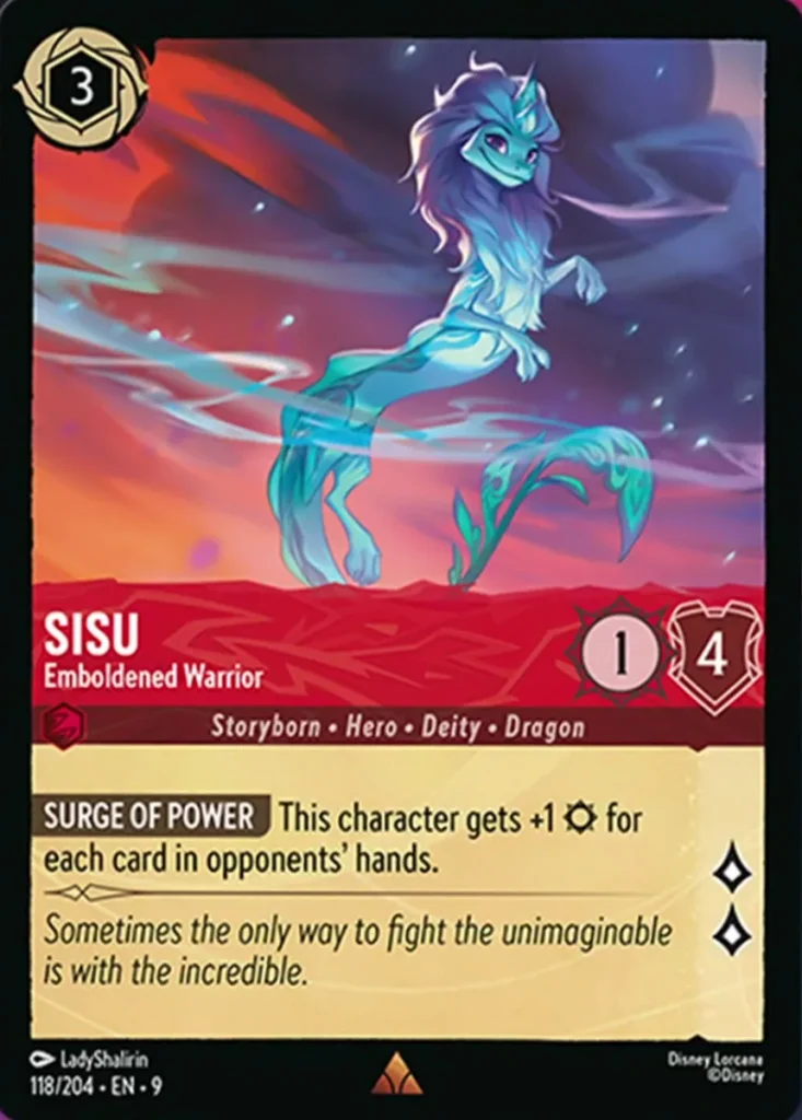 Disney Lorcana Fabled Card 118/204
