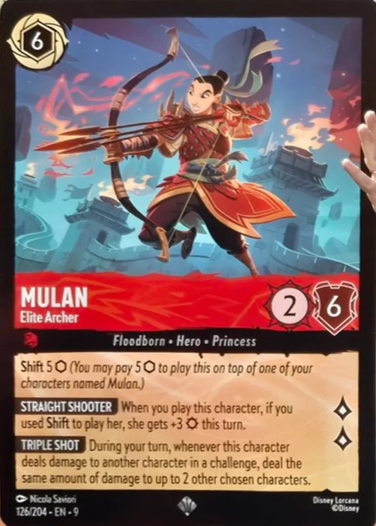 Disney Lorcana Fabled Card 126/204