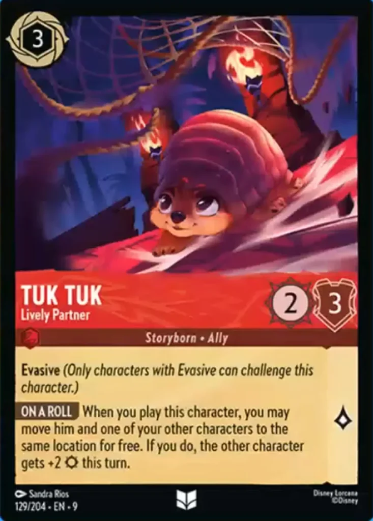 Disney Lorcana Fabled Card 129/204