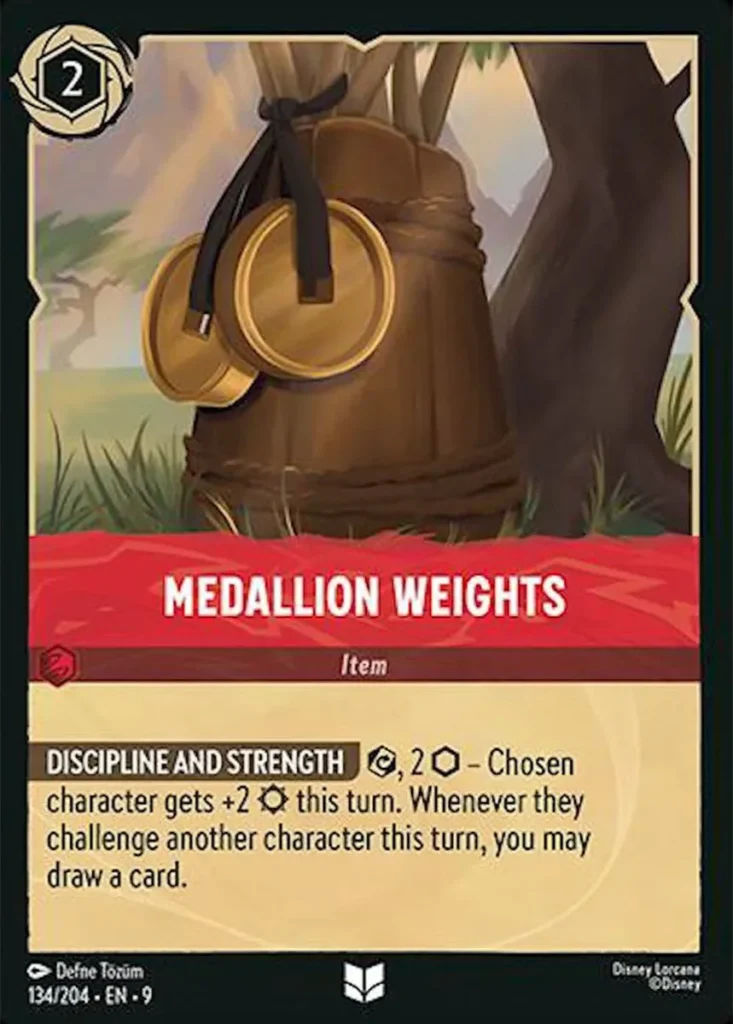 Disney Lorcana Fabled Card 134/204