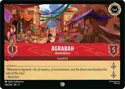 Disney Lorcana Fabled Card 136/204