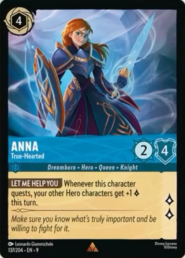 Disney Lorcana Fabled Card 137/204