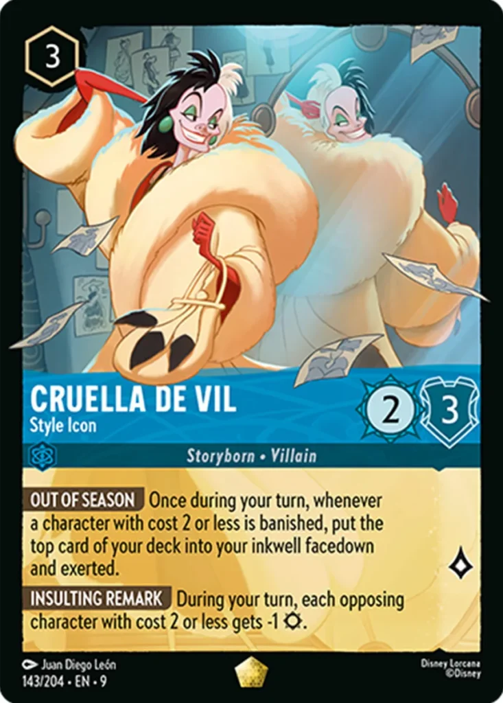 Disney Lorcana Fabled Card 143/204