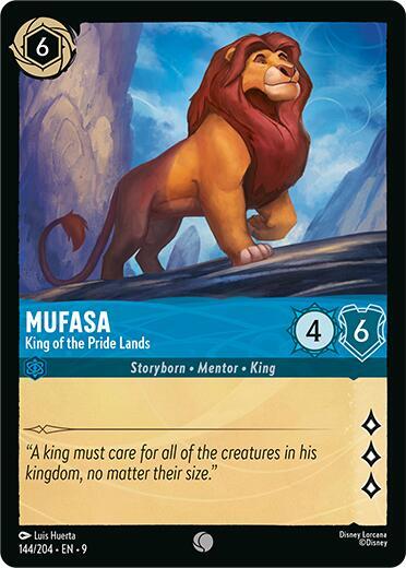 Disney Lorcana Fabled Card 144/204