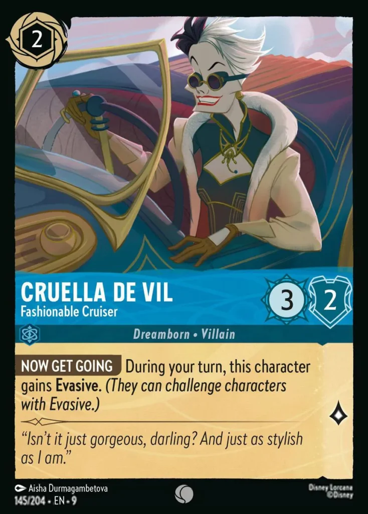 Disney Lorcana Fabled Card 145/204