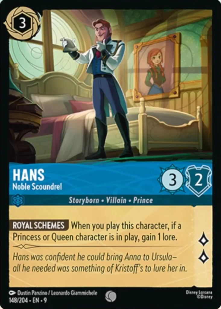 Disney Lorcana Fabled Card 148/204