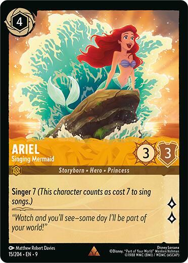 Disney Lorcana Fabled Card 15/204