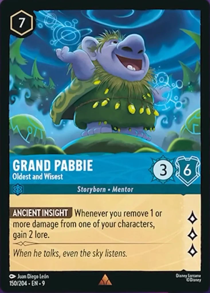 Disney Lorcana Fabled Card 150/204