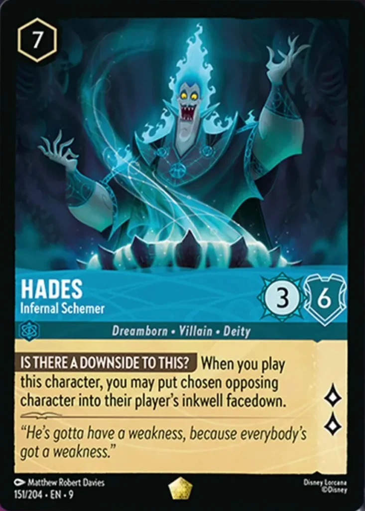 Disney Lorcana Fabled Card 151/204