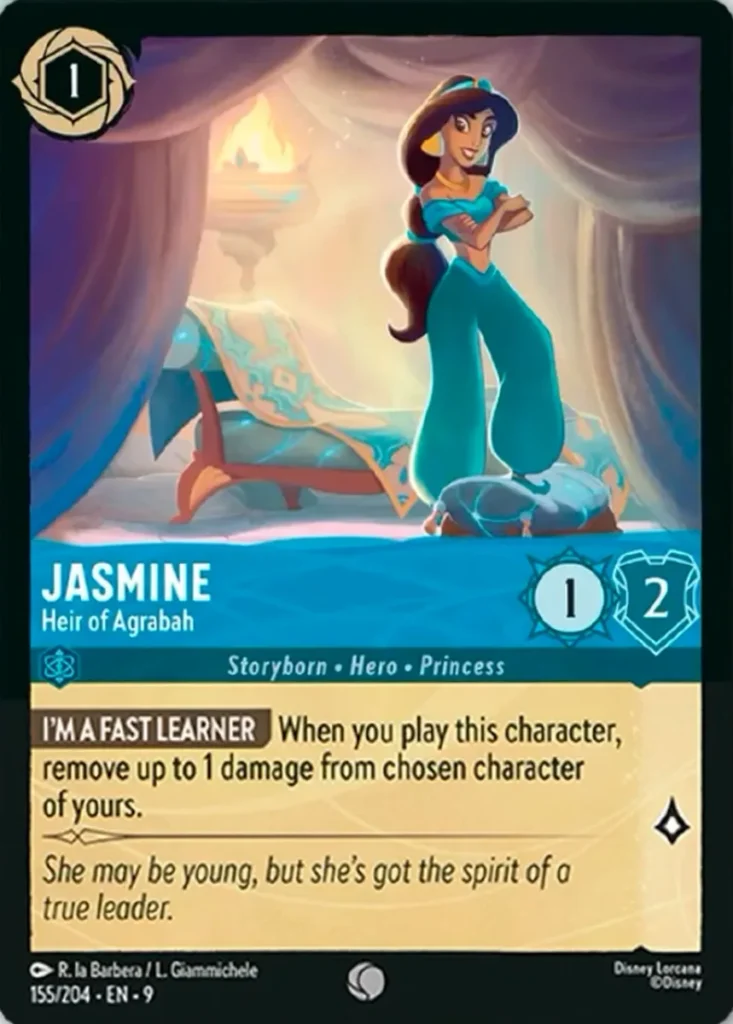 Disney Lorcana Fabled Card 155/204