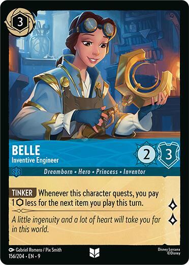 Disney Lorcana Fabled Card 156/204