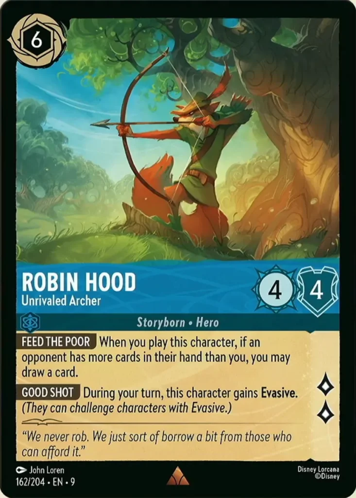 Disney Lorcana Fabled Card 162/204