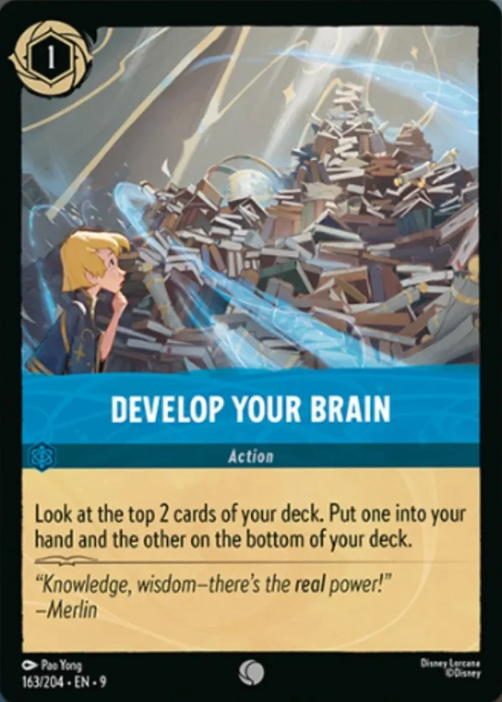 Disney Lorcana Fabled Card 163/204