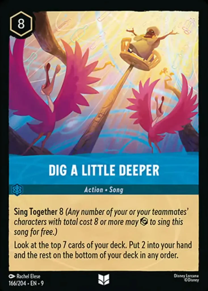 Disney Lorcana Fabled Card 166/204