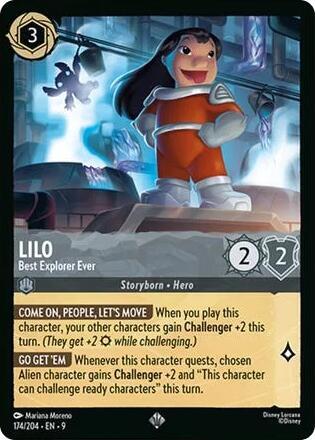 Disney Lorcana Fabled Card 174/204