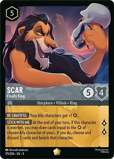 Disney Lorcana Fabled Card 175/204