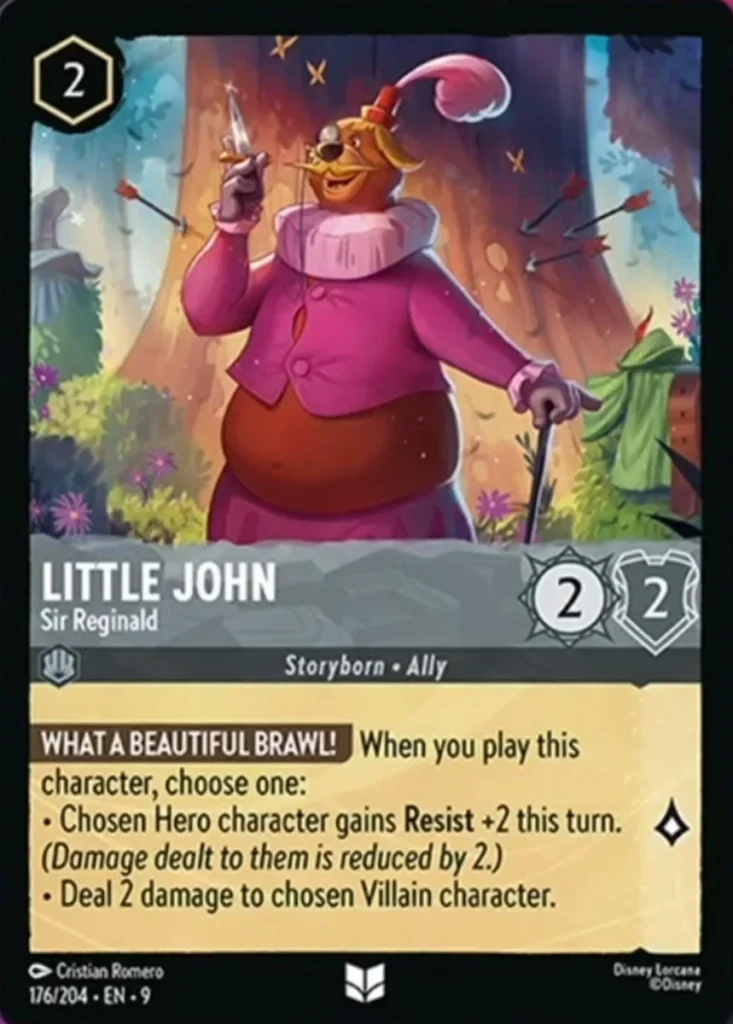 Disney Lorcana Fabled Card 176/204