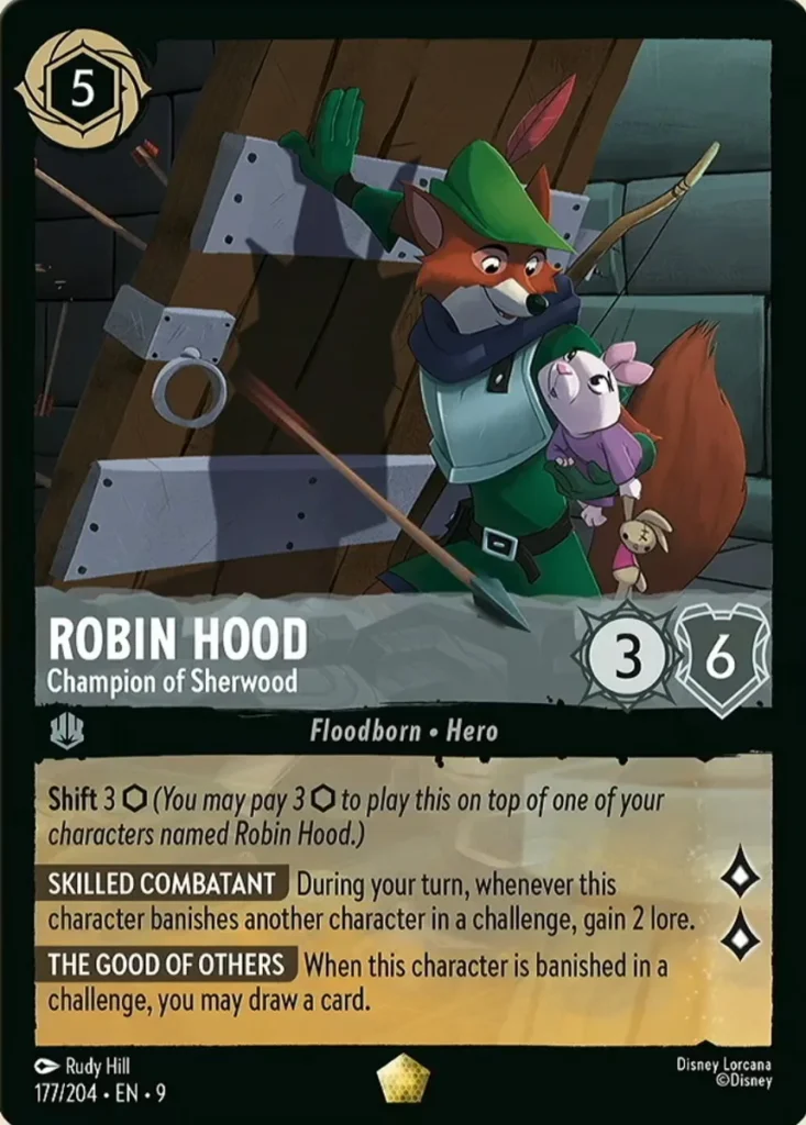 Disney Lorcana Fabled Card 177/204