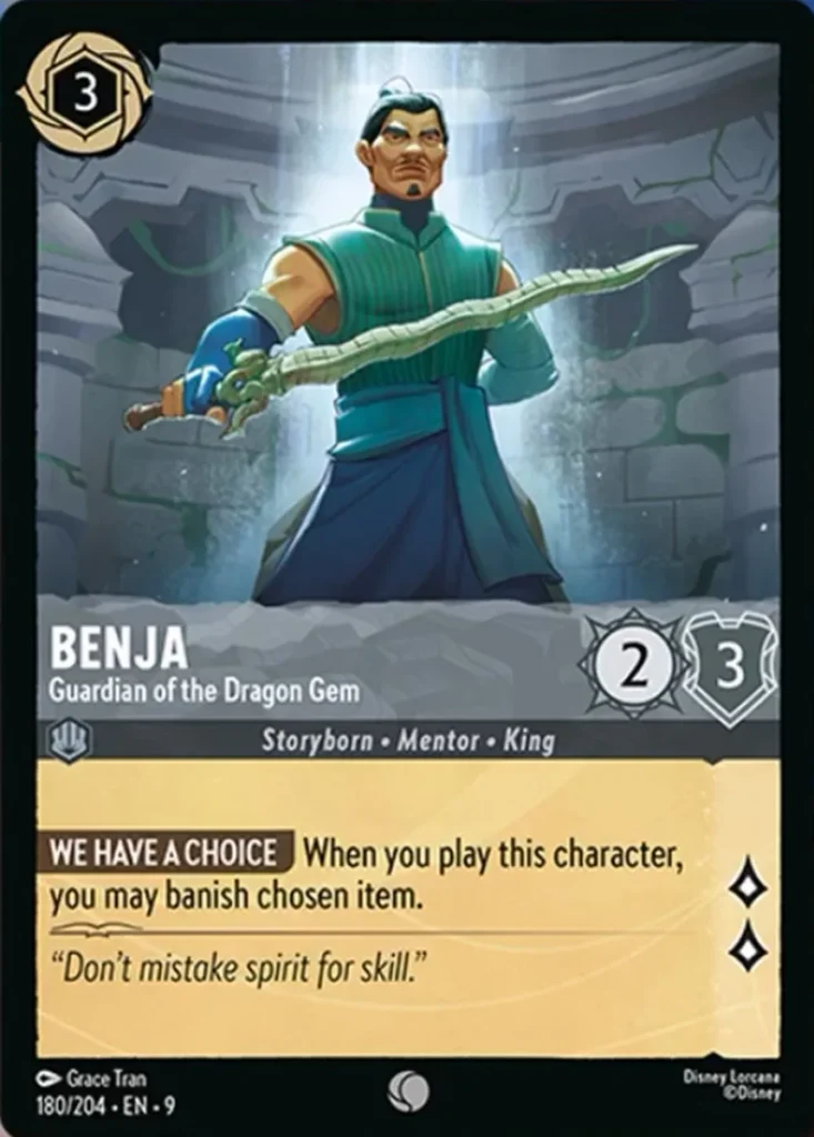Disney Lorcana Fabled Card 180/204