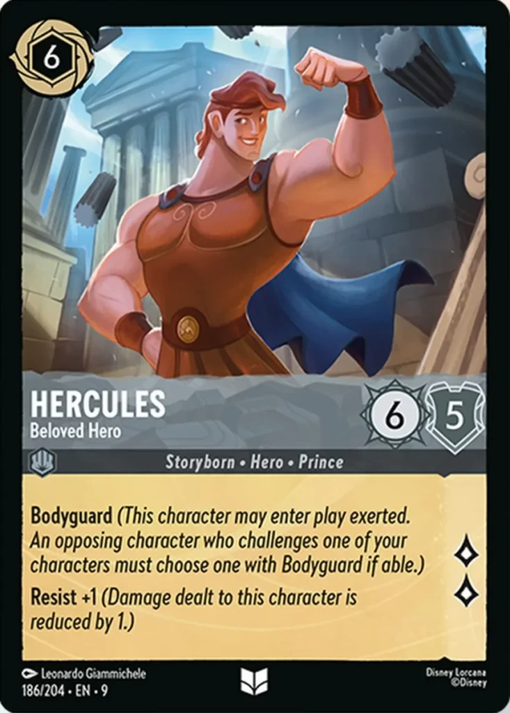 Disney Lorcana Fabled Card 186/204