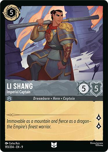 Disney Lorcana Fabled Card 193/204
