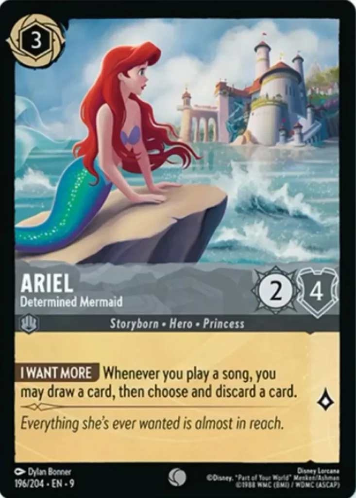 Disney Lorcana Fabled Card 196/204