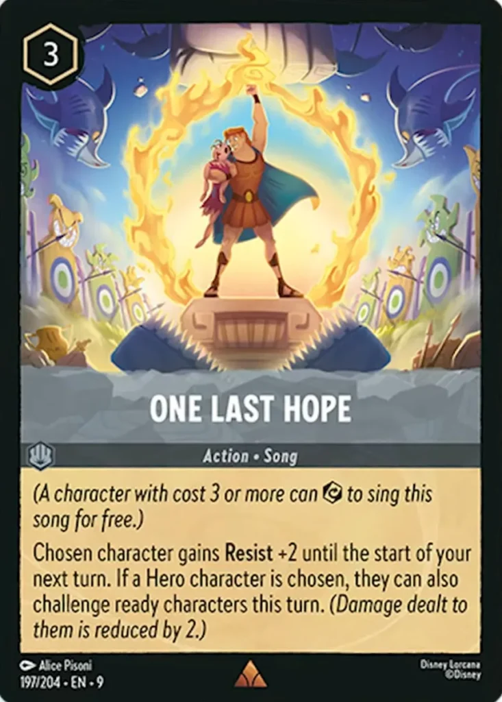 Disney Lorcana Fabled Card 197/204