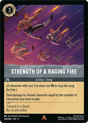 Disney Lorcana Fabled Card 201/204