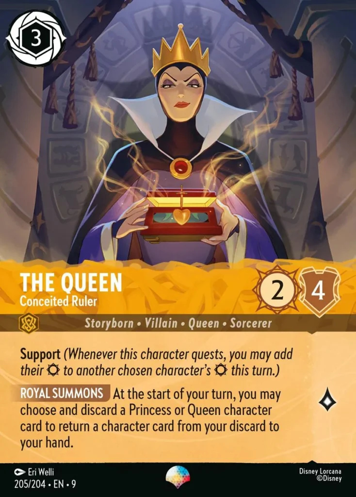 Disney Lorcana Fabled Card 205/204