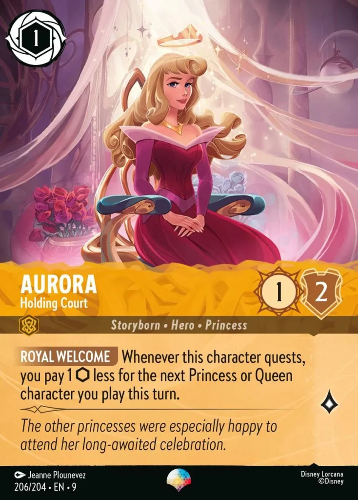 Disney Lorcana Fabled Card 206/204