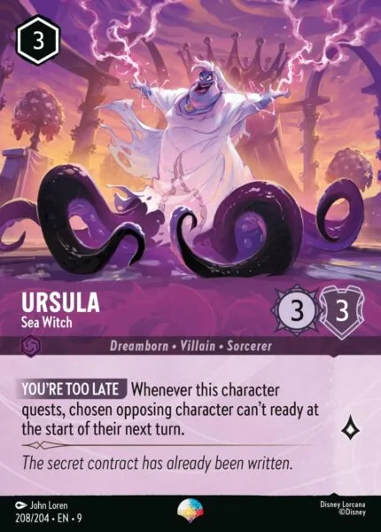 Disney Lorcana Fabled Card 208/204