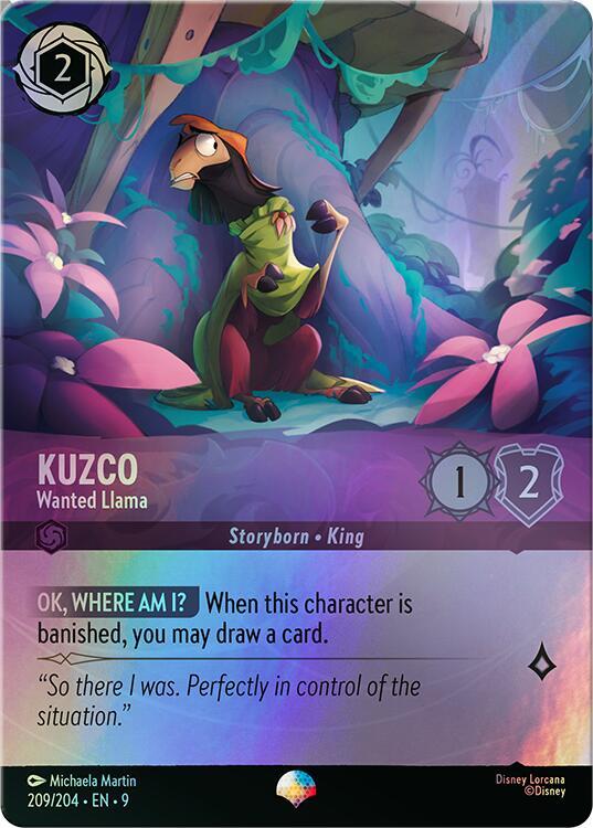 Disney Lorcana Fabled Card 209/204