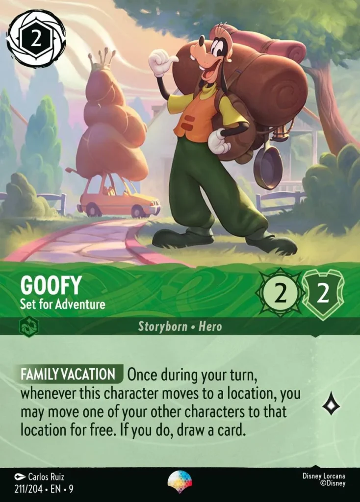 Disney Lorcana Fabled Card 211/204
