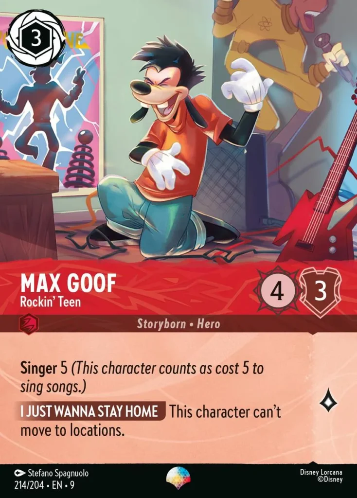Disney Lorcana Fabled Card 214/204