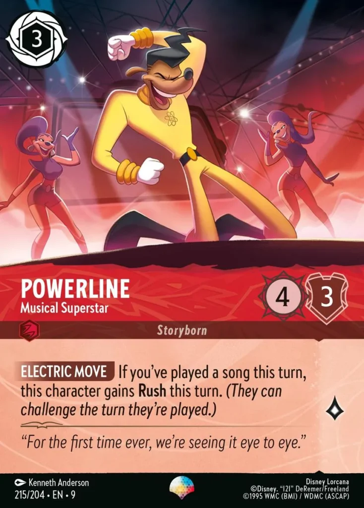 Disney Lorcana Fabled Card 215/204