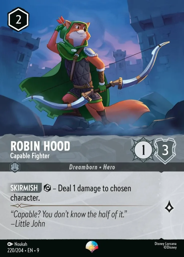 Disney Lorcana Fabled Card 220/204