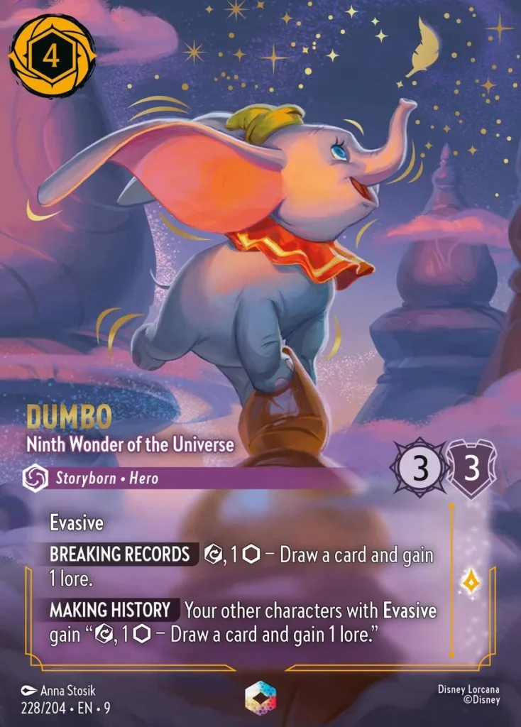 Disney Lorcana Fabled Card 228/204