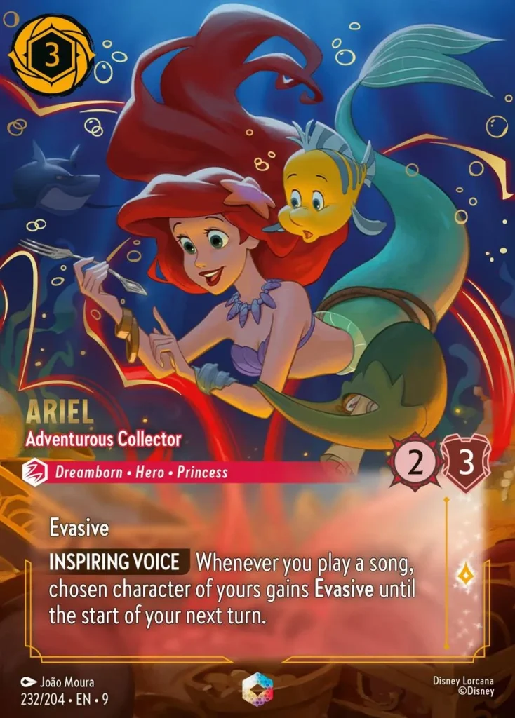Disney Lorcana Fabled Card 232/204