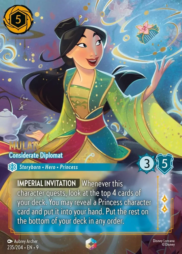 Disney Lorcana Fabled Card 235/204